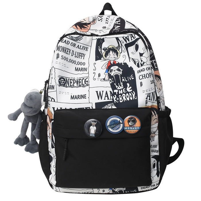 Wholesale Cartoon Prints Nylon Backpack (F) JDC-BP-Likuan002