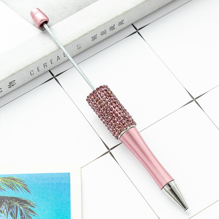 Wholesale DIY Beadable Pens Rhinestone Pens Plastic Handmade JDC-PN-HuaH002