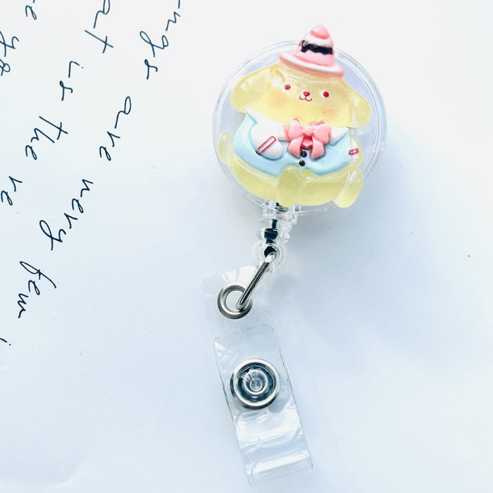 Wholesale Easy-pull snap retractable cartoon work badge Badge Reels