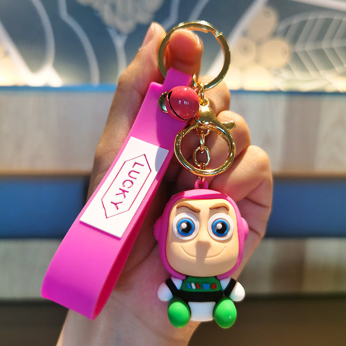 Wholesale Silicone Cartoon Doll Keychain JDC-KC-Tingm151