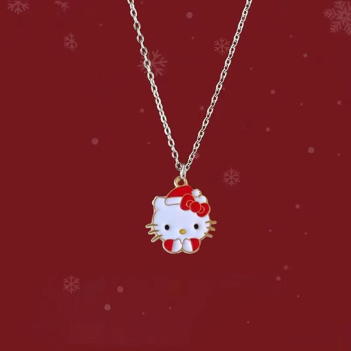 Wholesale Valentine's Day Gift Cute Cartoon Necklace Alloy Pendant JDC-NE-Mengd005