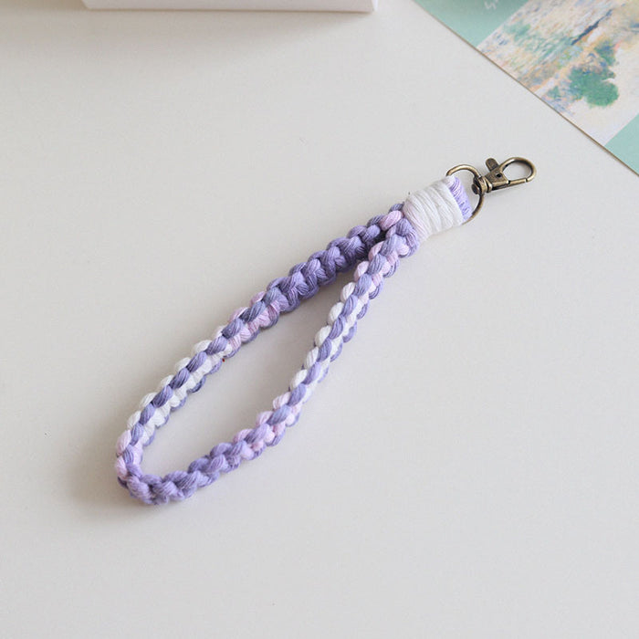 Wholesale Bohemian Cotton Rope Keychains