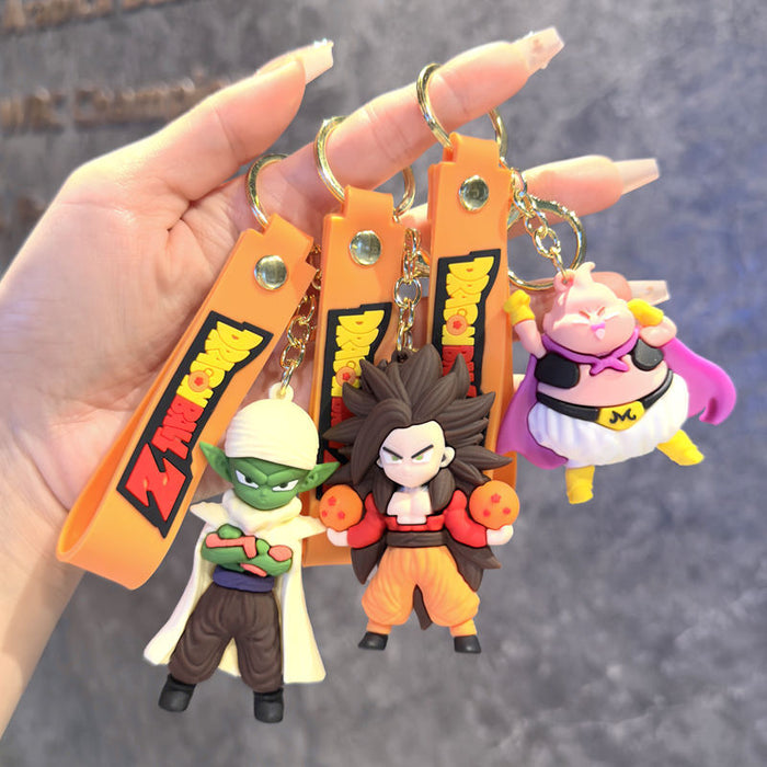 Wholesale Silicone Keychain Cartoon Car Key Accessory Gift MOQ≥2