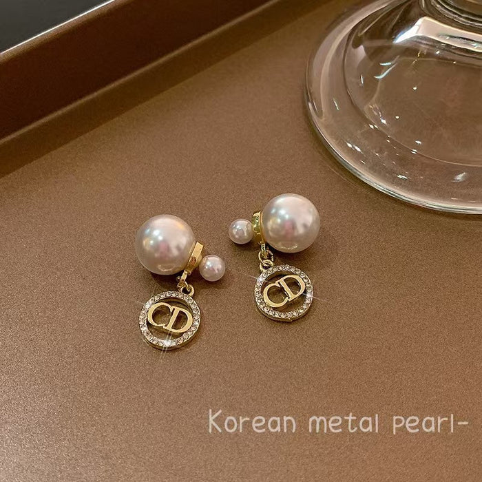 Wholesale  Gold  Pearl Earrings Earrings  Pearl Earrings