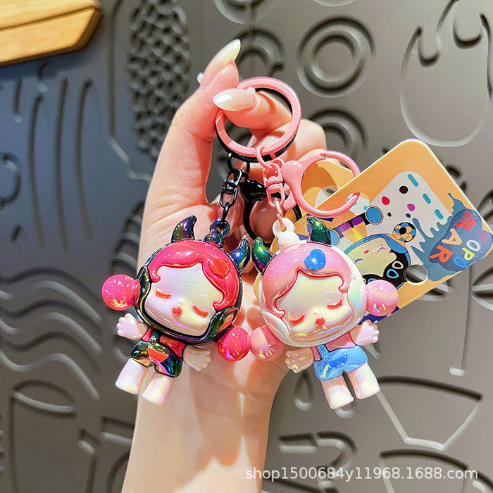Wholesale Creative Doll Cute Pendant Cartoon Keychain Couple Keychain
