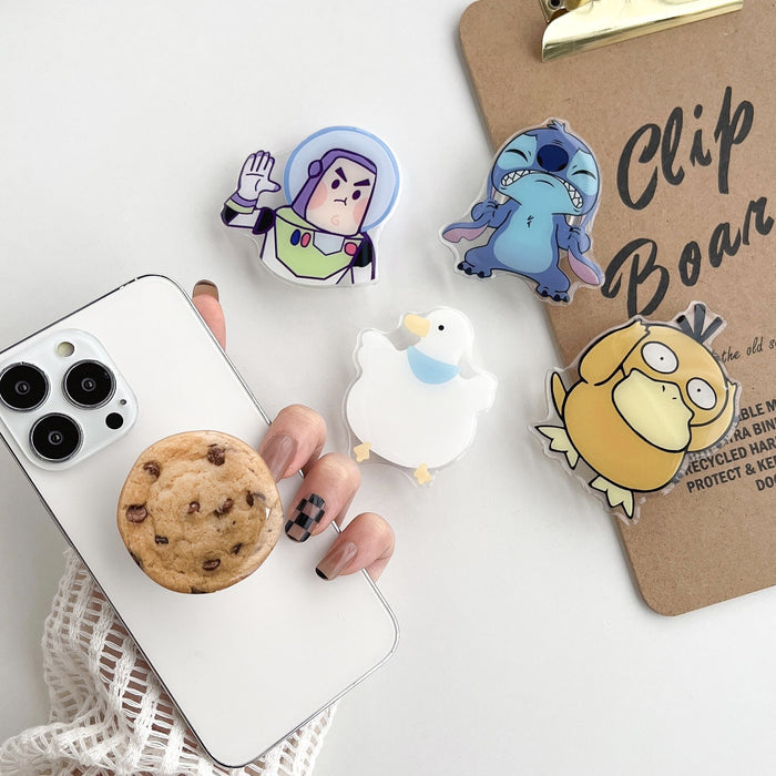 Wholesale Acrylic cartoon mobile phone airbag stand