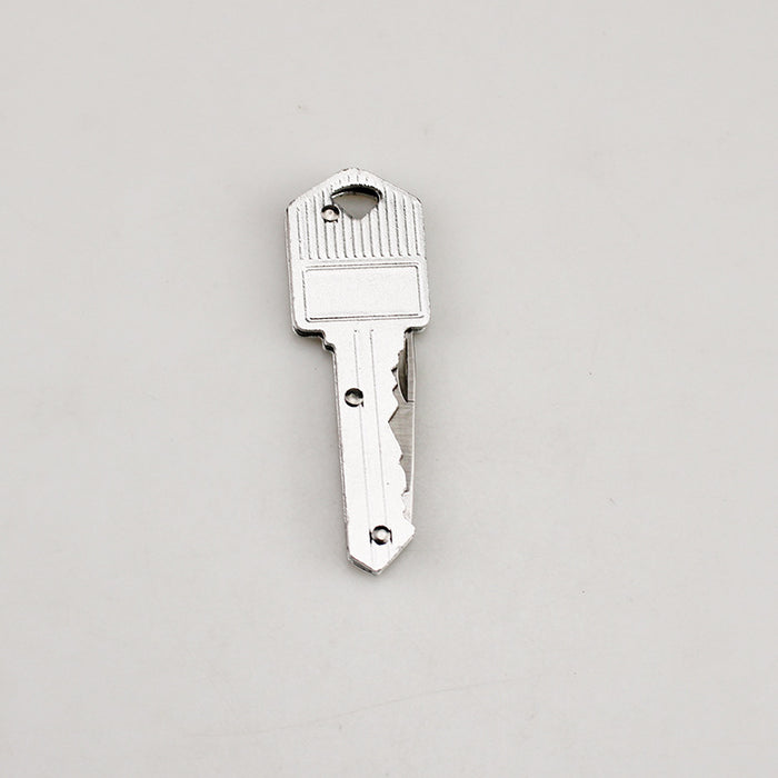 Wholesale Stylish Silver Keychain Knife For Car Keys Gift Accessory