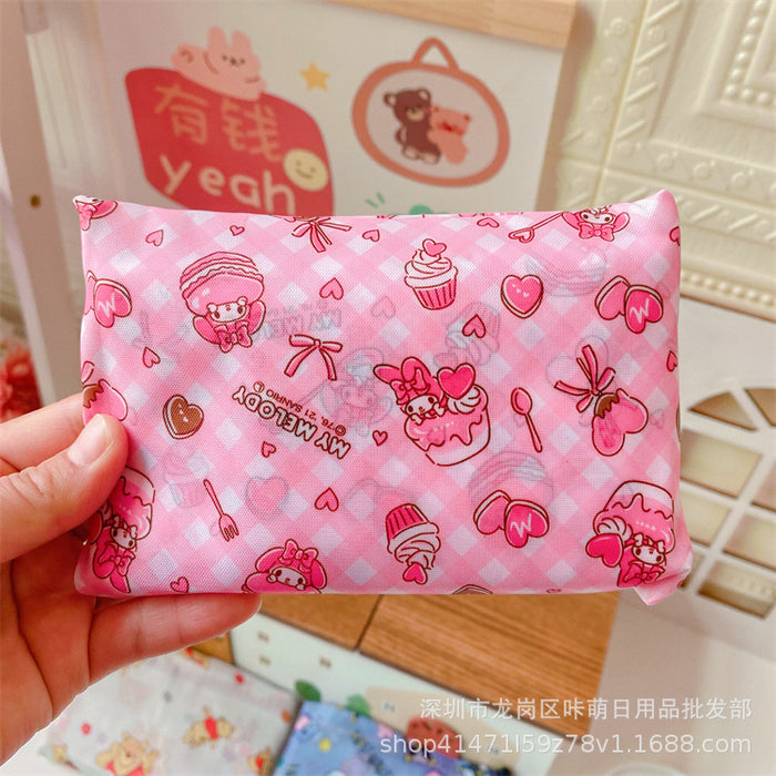 Wholesale Cute Large Capacity Eco-bag  Supermarket Shopping Bag Lightweight Cloth Bag Shoulder Bag