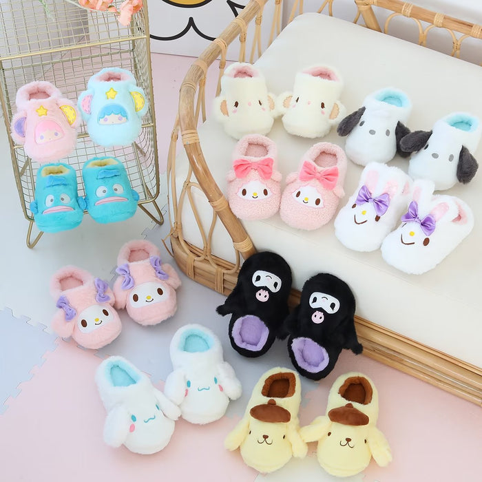 Wholesale Cartoon Cute Autumn and Winter Plush Cotton Slippers JDC-SP-MKA003