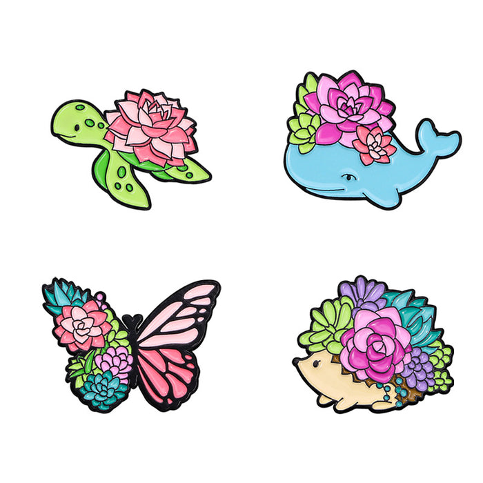 Wholesale Original succulent plant animal Brooch