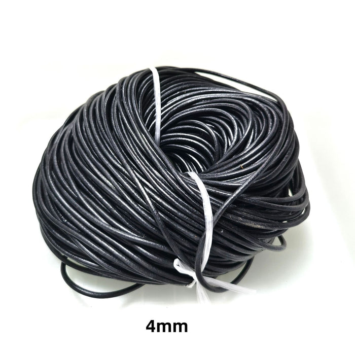 Wholesale 100pcs Round  Cowhide Rope Accessories Mobile Phone Case Leather Rope Braided Rope