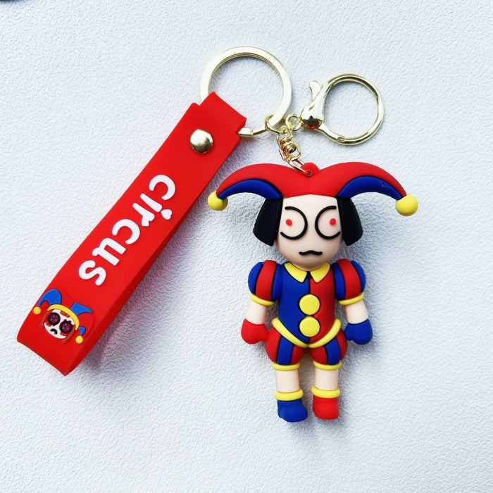 Wholesale PVC Cartoon Doll Keychain JDC-KC-WuYi208