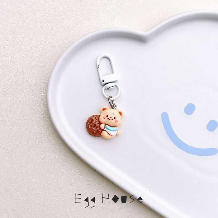 Wholesale Cartoon Cute Pendant Keychain Bookbag Keychain