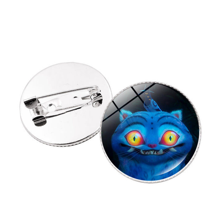 Wholesale Versatile safety pin brooch for bags and clothing accessories