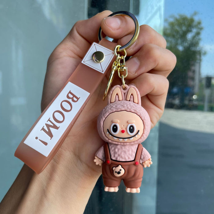 Wholesale Cartoon Little Sheep Keychain Pendant Cute Doll Backpack Car Key Chain Ring Gift