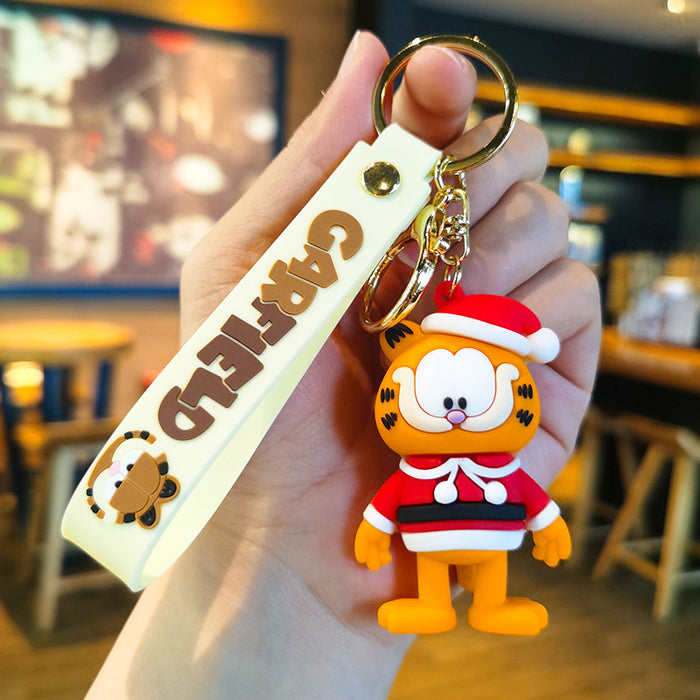 Wholesale Cartoon 3D Doll Rubber Keychain JDC-KC-Tingm038