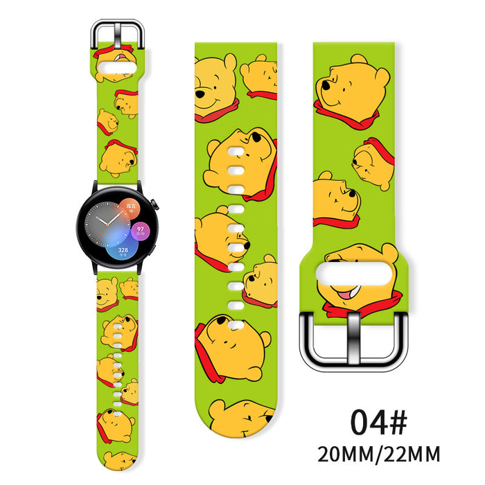 Wholesale Tpu Printed Watch Strap JDC-WD-NuoQi030