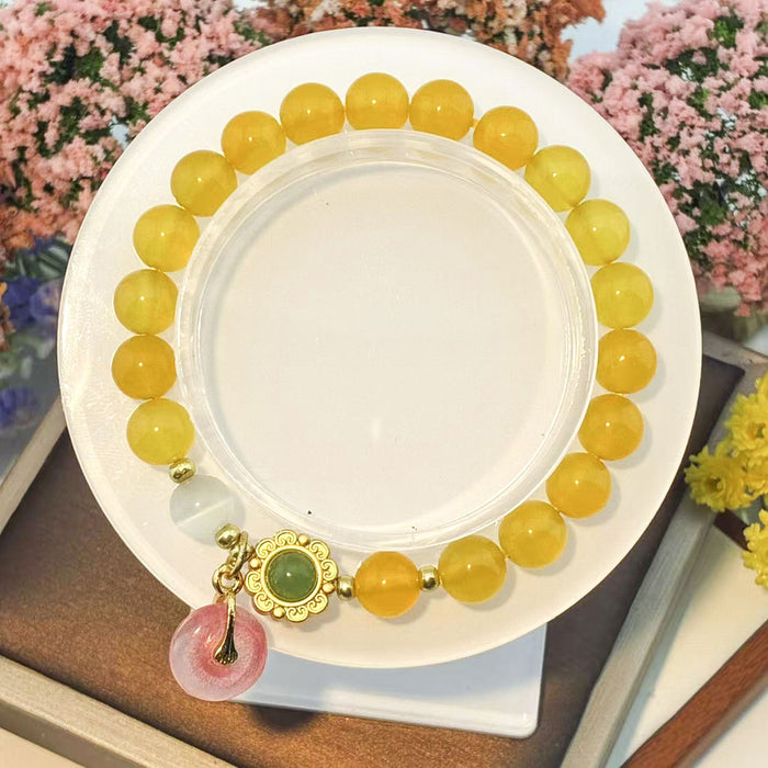 Wholesale Beaded Bracelet Agate Gourd Bracelet Gift for Summer Versatile Style