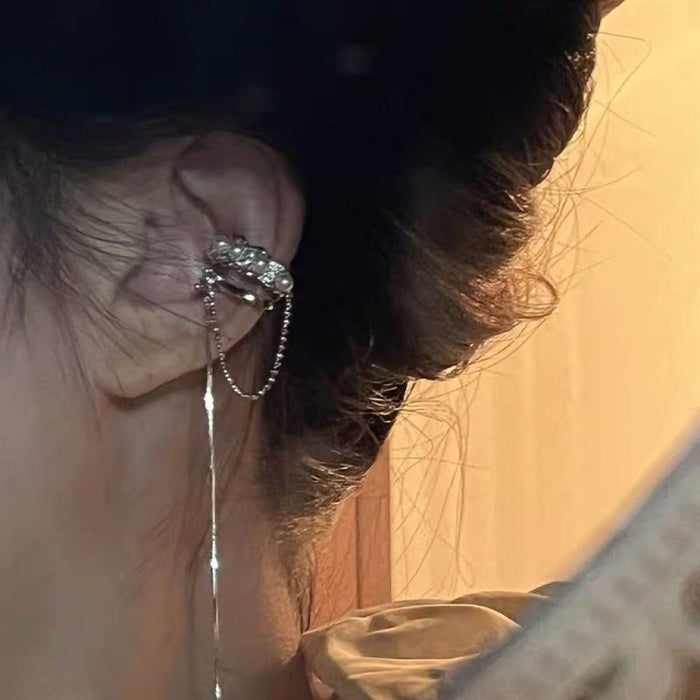 Wholesale Ear bone clip with niche design, versatile and personalized, no ear hole ear bone clip