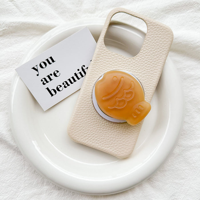 Wholesale Three-dimensional frosted fish mobile phone stand