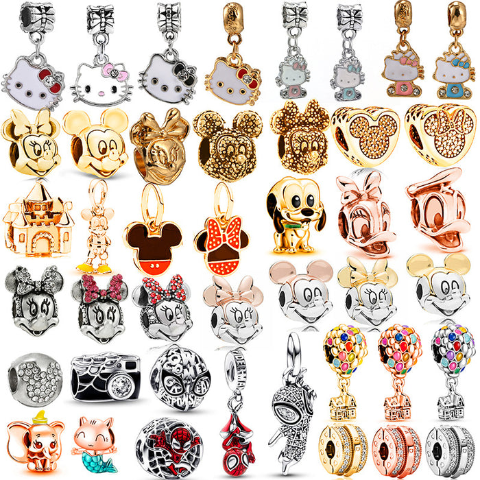 Wholesale Cartoon Animal Beaded DIY Pendants (F) JDC-PT-Liyao001