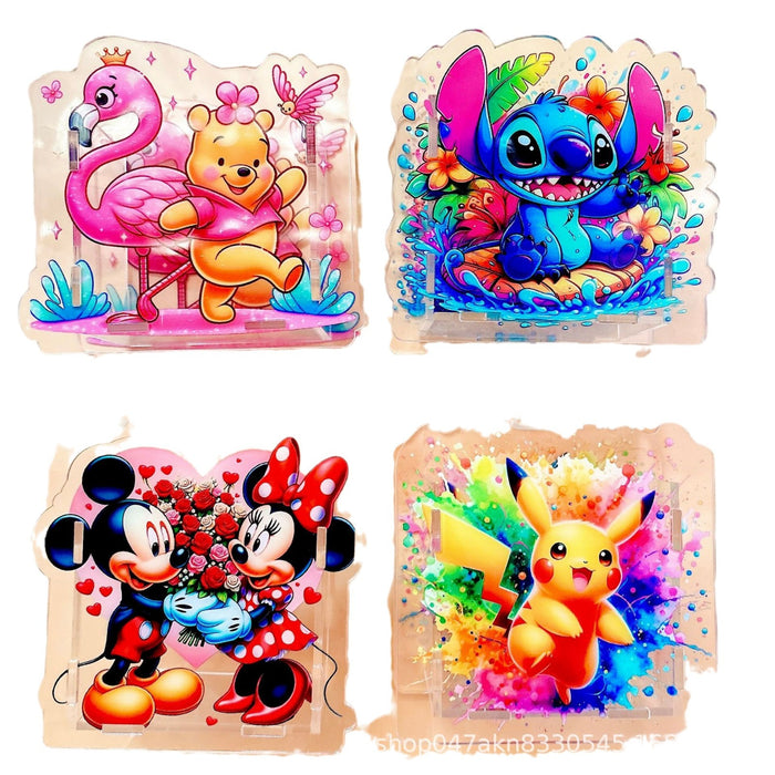 Wholesale Plastic Creative Cute Cartoon Acrylic Pencil Case JDC-PC-MangH005