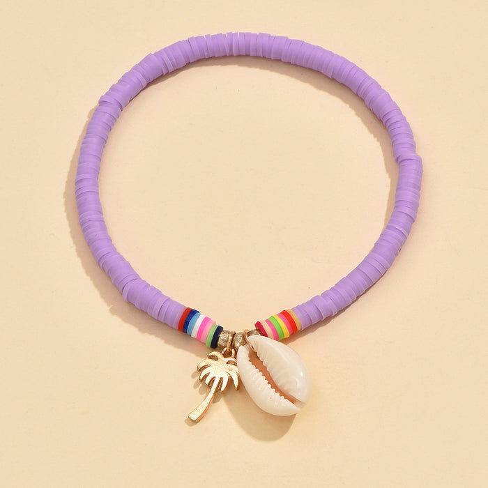 Wholesale Bohemian Beach Style Ethnic Anklet Alloy Turquoise Bead Rhinestone Stylish Jewelry Accessory MOQ≥2