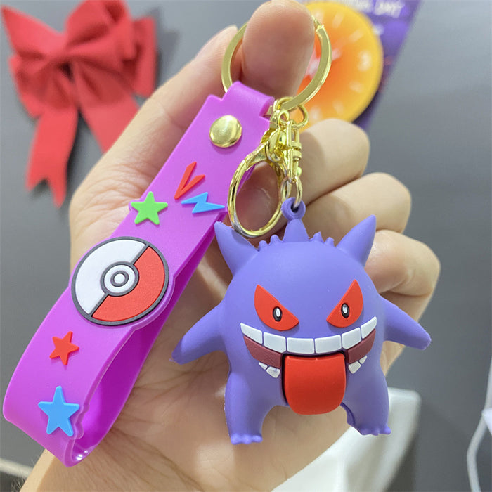 Wholesale PVC Cute Cartoon Doll Keychain JDC-KC-WuYi069