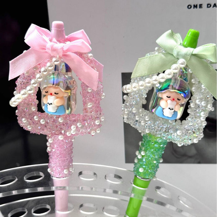 Wholesale Beaded Butterfly Bling Pen Decorative Fashion Accessory Gift