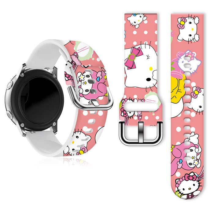 Wholesale Printed TPU Watch Strap Wrist Strap JDC-WD-NuoQi088