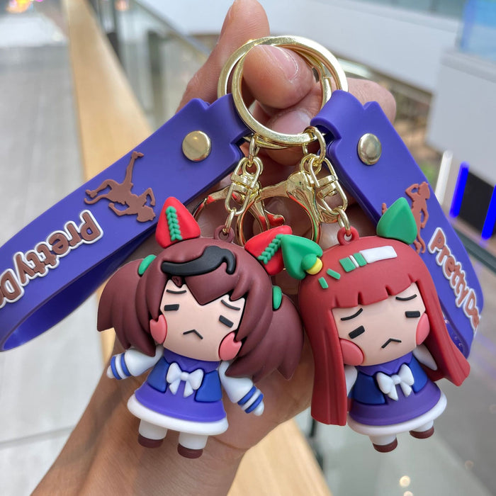 Wholesale Keychain games, peripheral figurines, cartoon dolls, backpacks, pendants, car keychains