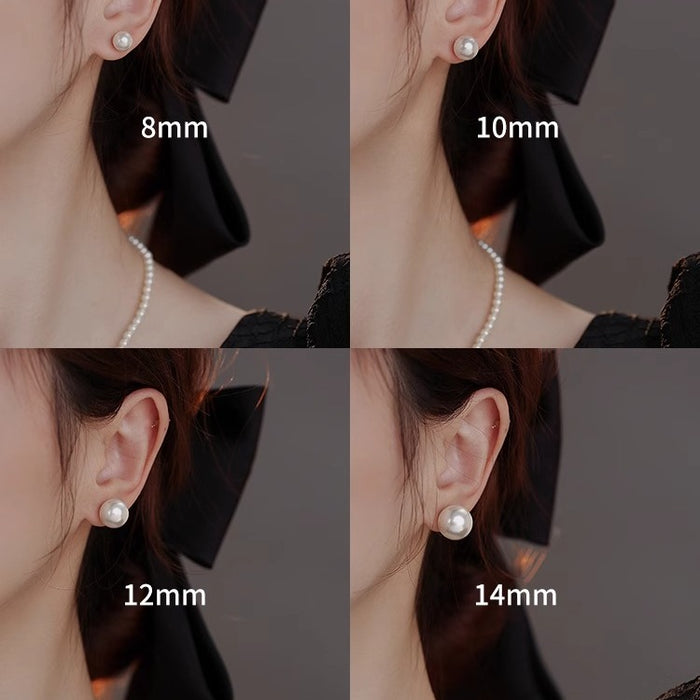 Wholesale  Pearl S925  silver earrings  earrings ear clip