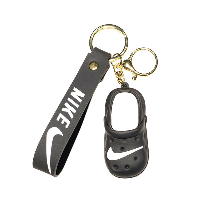 Wholesale Chic Slipper Keychain Metal Keyring Bag Charm MOQ≥2