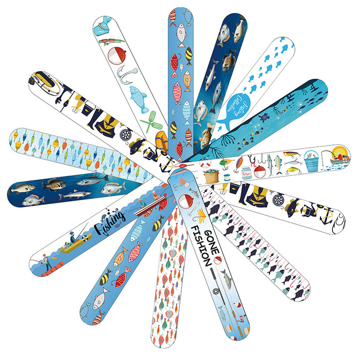 Wholesale random 10pcs/set Fishing ring pvc bracelet decorative wrist band