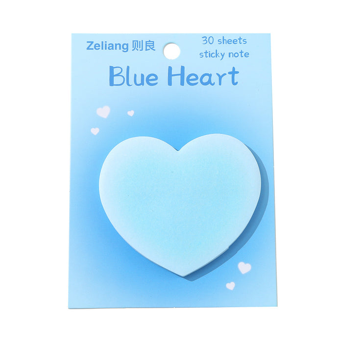 Wholesale Color Blush Halo Gradient Love Star Sticker Note