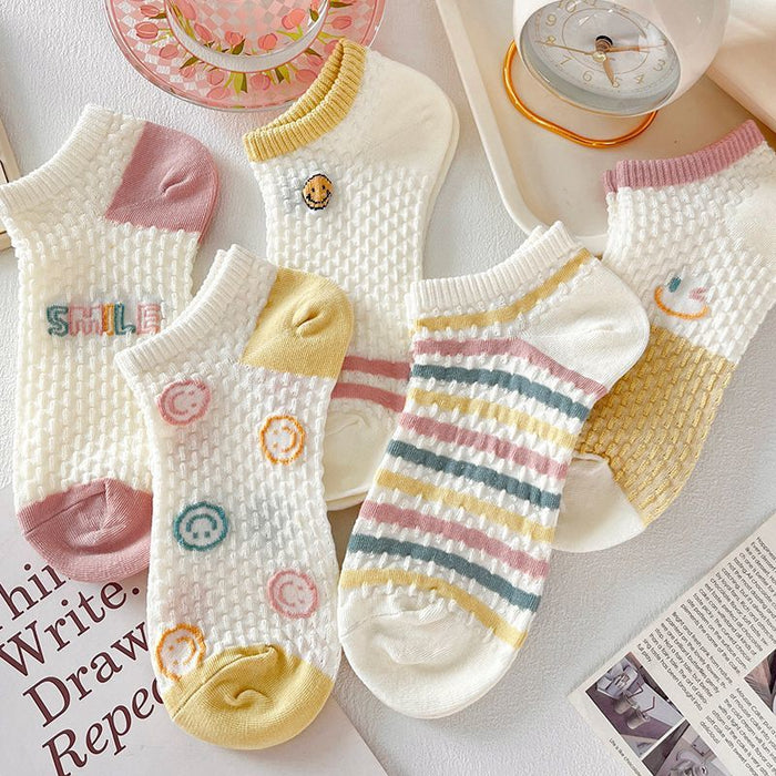 Wholesale Socks, Short Socks, Cute Cartoon, Shallow Mouth, Short Tube Socks
