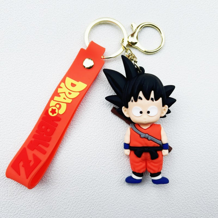 Wholesale Cartoon Silicone Doll Keychain JDC-KC-YiCheng001