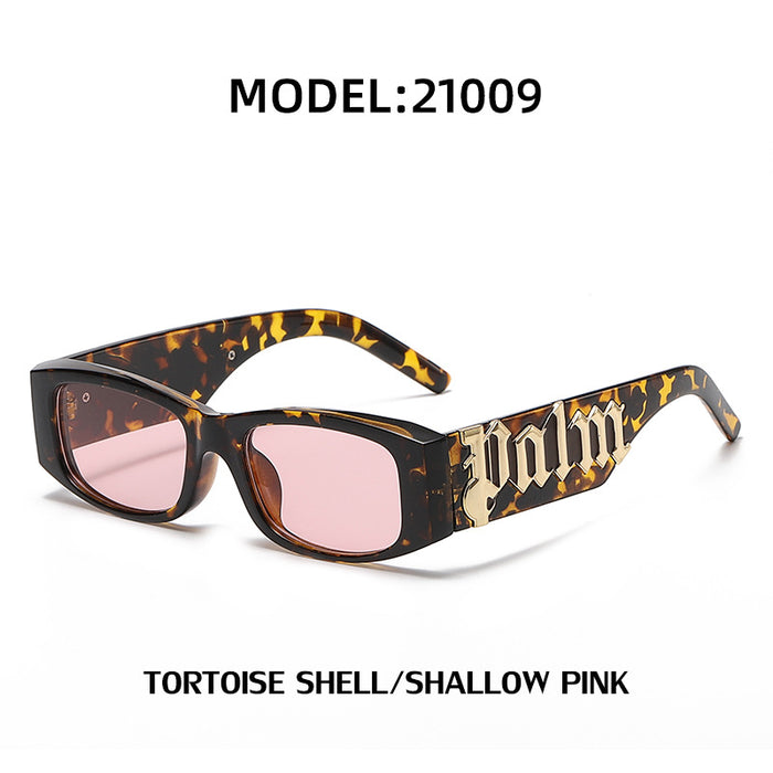 Wholesale PC Small Frame Wide Temple Men's Anti-ultraviolet Sunglasses JDC-SG-LanMou003