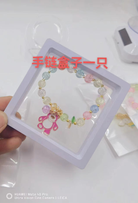 Wholesale Children' s popcorn bracelet beaded bracelet crystal cute cartoon