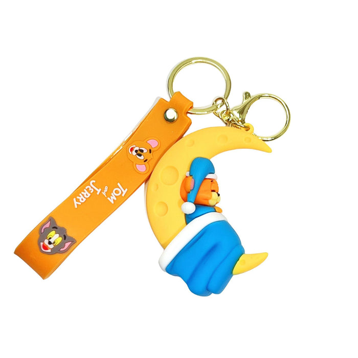 Wholesale PVC Cartoon Doll Keychain JDC-KC-BaoDou011