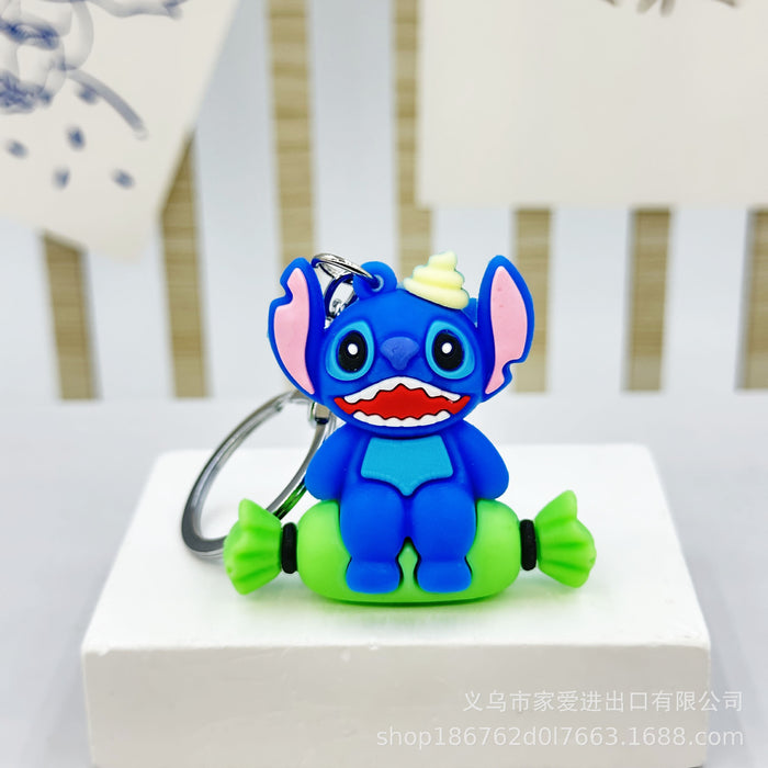 Wholesale Cartoon PVC Doll Keychains (F) JDC-KC-JiaA004