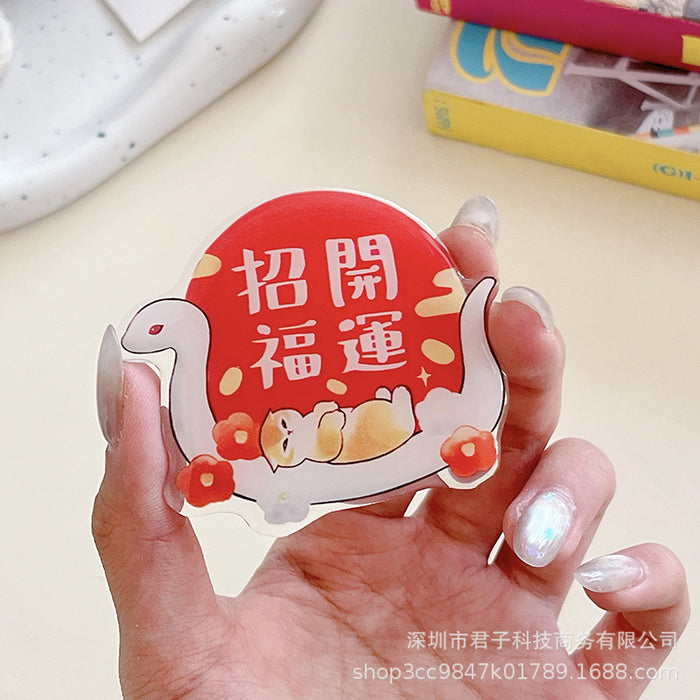 Wholesale Cartoon Cute Phone Airbag Acrylic Phone stand