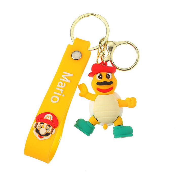 Wholesale Silicone Cute Cartoon Keychain JDC-KC-ZiX021