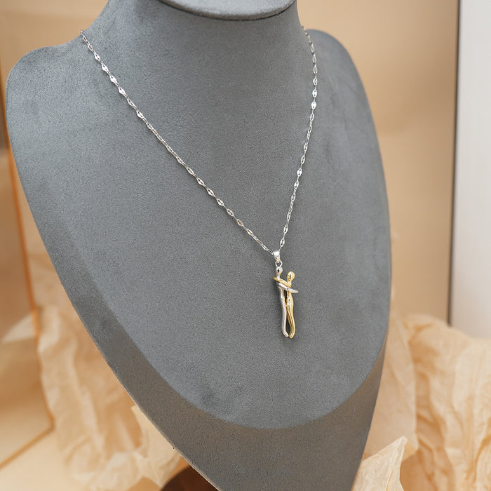 Wholesale Copper pendant necklace made of stainless steel