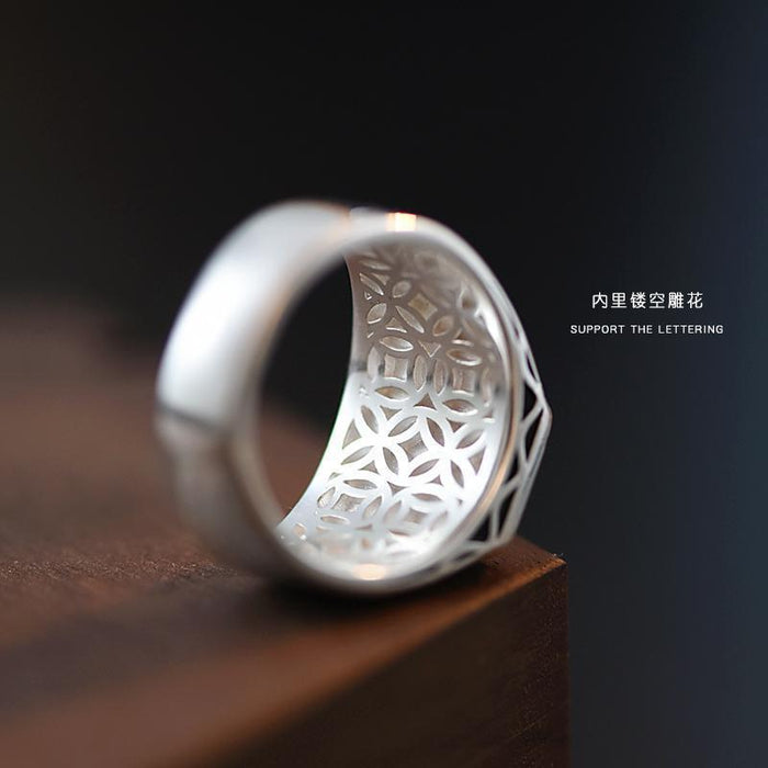 Wholesale Vintage, personalized and high-end open mouth ring