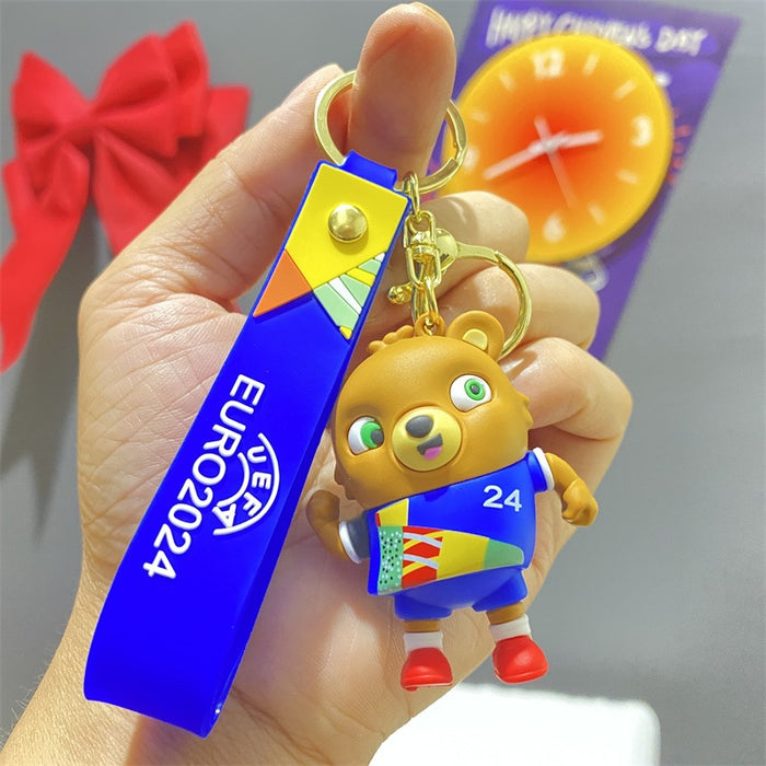 Wholesale PVC Cartoon Doll Keychain JDC-KC-WuYi265