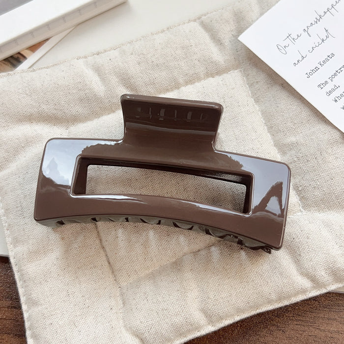 Wholesale Square Silicone Hair Clip Large Keel Design for Thick Hair Boutique Resale
