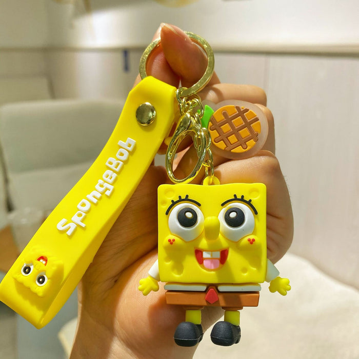 Wholesale Silicone Cartoon Doll Keychain JDC-KC-JiShi001