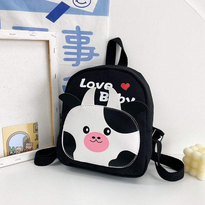 Wholesale Cartoon Soft Cute Canvas Backpack JDC-BP-YuanDuo001