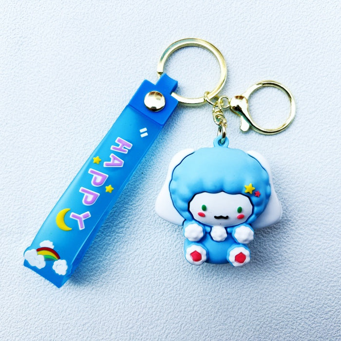 Wholesale PVC Cartoon Doll Keychain JDC-KC-WuYi216